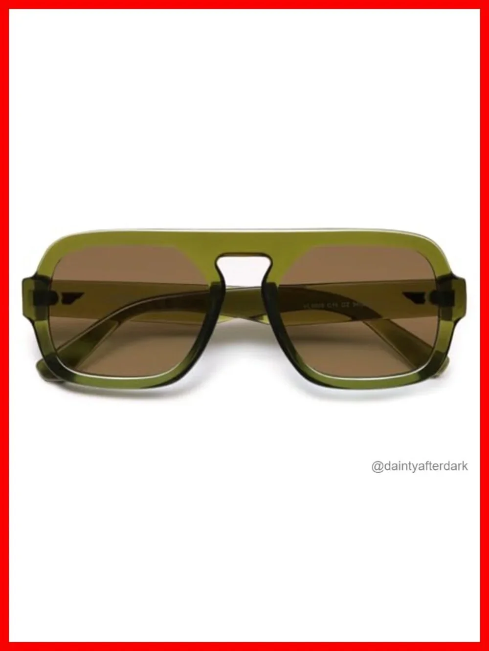 Retro Square Aviator Sunglasses Oversized Flat Top UV400 Protection